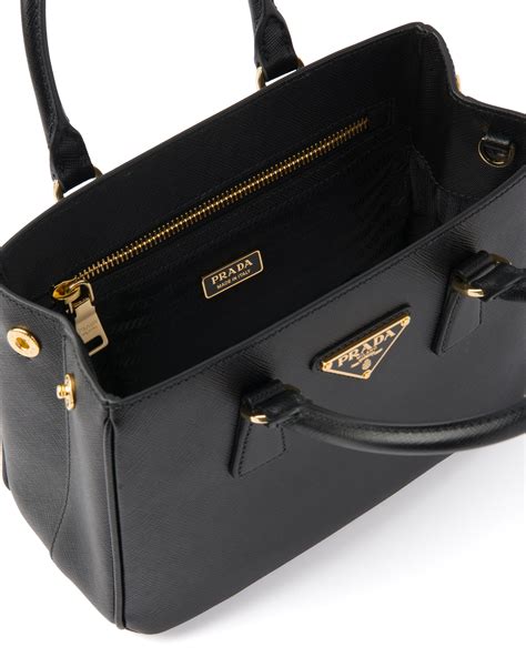 prada saffiano bag black|Prada saffiano shopping bag.